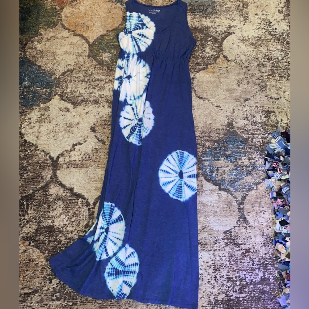 NWOT RXB Empire Tie Dye Dress, Size Small
